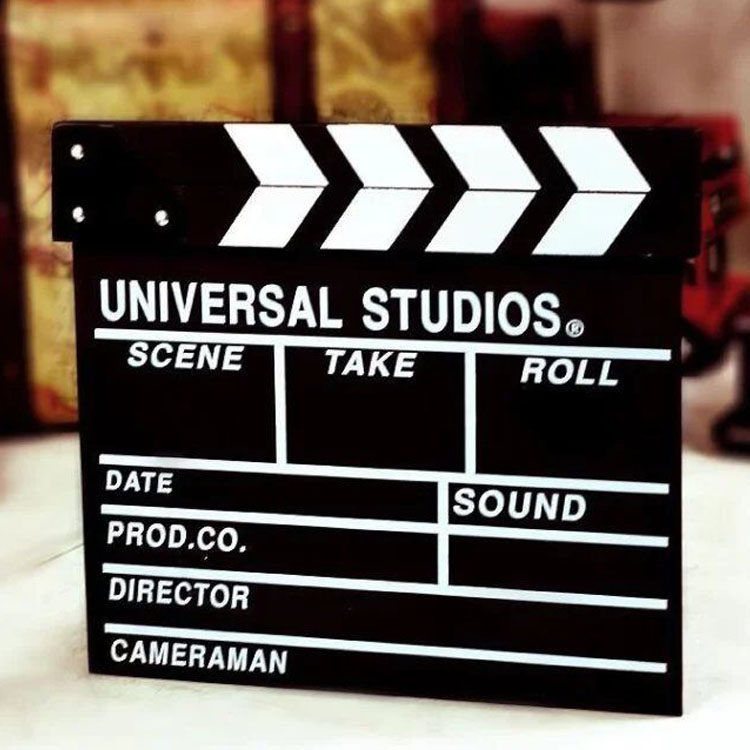 Large movie board device decoration props field record board clapper board director board wooden photography online store photo ideas