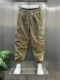 2024 Summer Heavy Duty Overalls ໂສ້ງ Harem ຜູ້ຊາຍອາເມຣິກາແບບວ່າງໆແບບ Retro Trendy Casual Pants