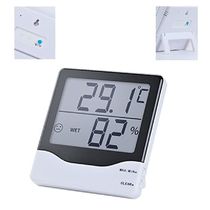 Indoor Thermometer Digital Hygrometer Dred Wet Measuring