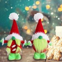 Christmas Green Beard Dwarf Doll Ornaments Cute
