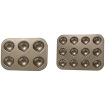 Nonstick Chestnut Cake Pan Mold Pie Cookies Fondant Cupcake