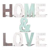Home Decor Letter HOMELOVE Wooden Letter Accessories Handic