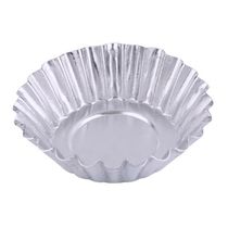 Nonstick Ripple Alloy Alloy Tart Mold Flower Shape