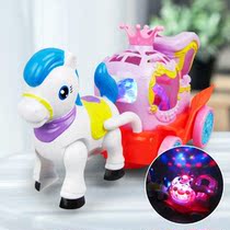 Horse Toys with Music Light Animal Doll Toy for