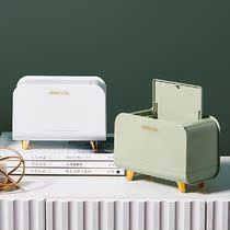 Waste Bin Small Trash Can Mini Desktop Ashcan Litter Trash