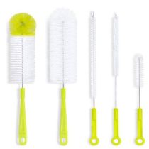 5 Pcs Long Handle Cleaning Brush Sets for Narrow-mouth Baby