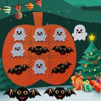 Hallowen Tic-Tac-Toe Felt Puzzle Game for Kids