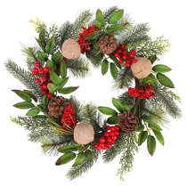 Christmas Door Wreath Pine Artificial Christmas Wreath Chris