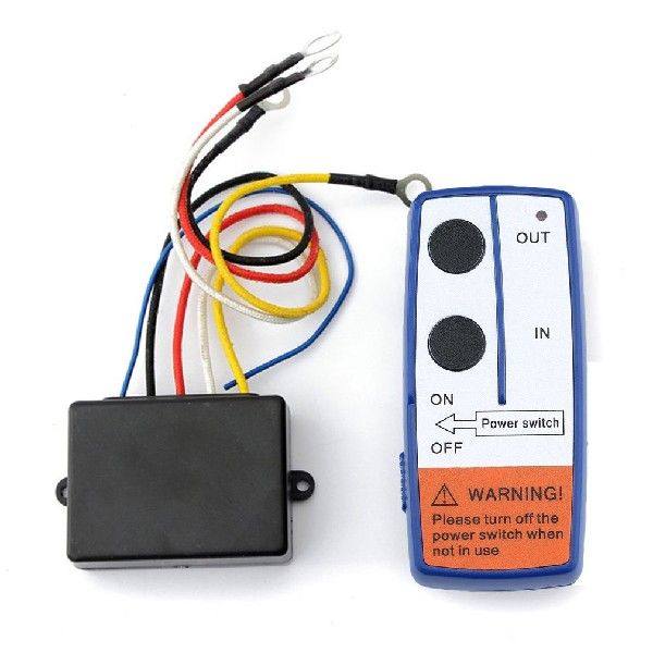 23A DC 12V 50FT Remote Control Kit Wireless Winch Remote