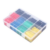 530pcs Polyolefin Heat Shrink Tube Ratio Tubing Insulation