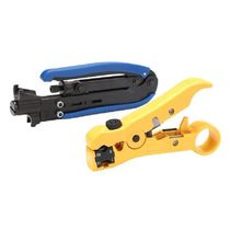 RG6 RG59 RG11 Adjust Coaxial Cable Crimper Stripper