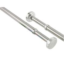 Telescopic Tension Extendable Curtain Rod Rail Closet