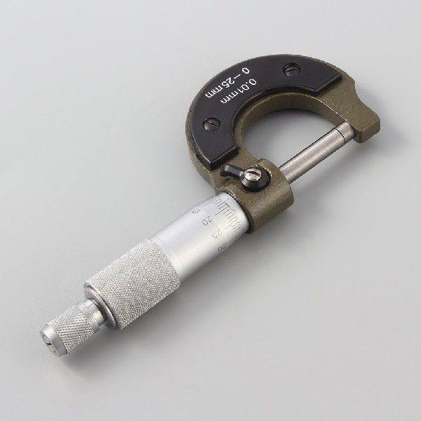 Best 0-25mm Gauge Outside Metric Micrometer Tool