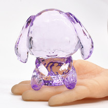 Large Number Transparent Acrylic Crystal Cute Rabbit Model Children Toy Swing Piece Adornment Birthday Holiday Gift
