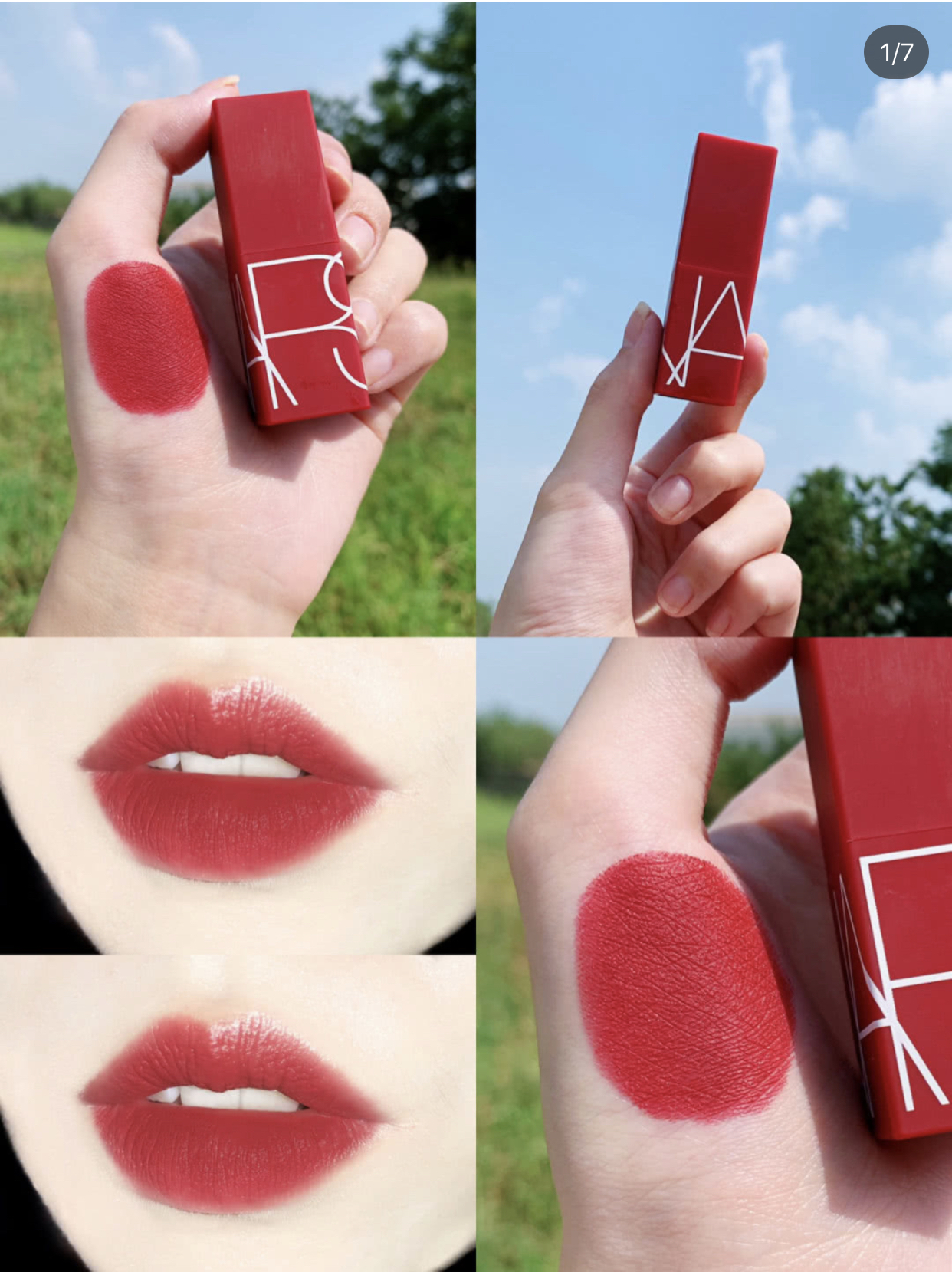 Spot Nars 25th Anniversary Limited Red Tube Lipstick Son môi shanghai express 2964 2965 - Son môi black rouge a25