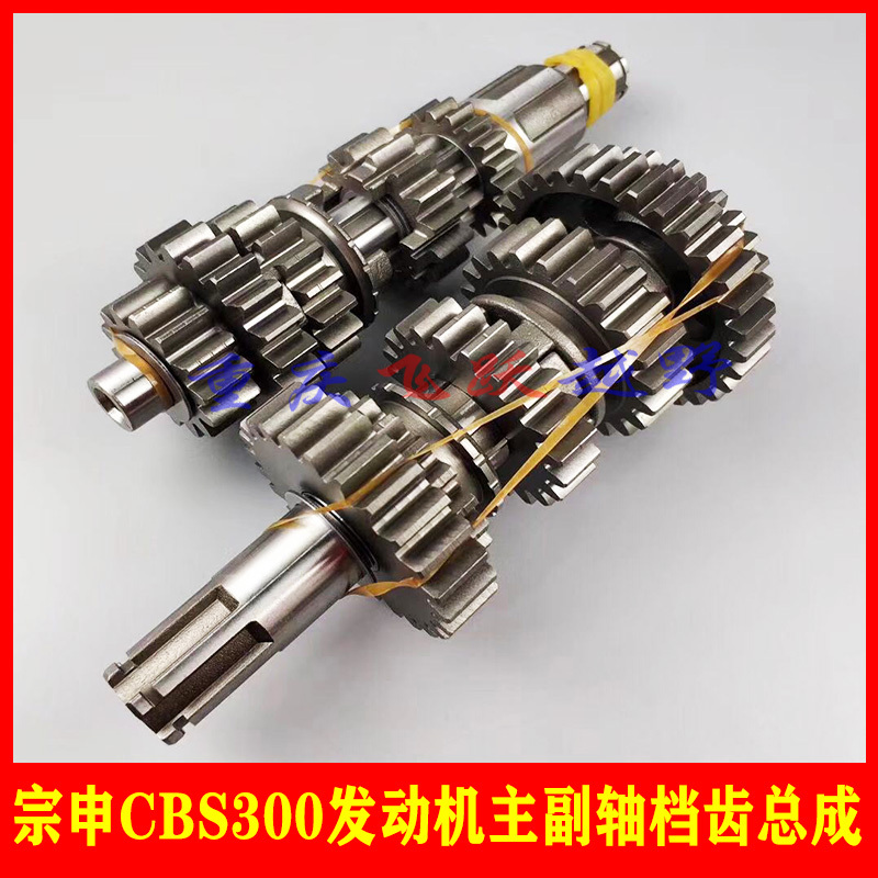 Zongshen Cbs300 Engine Main and Auxiliary Shaft Gear Gear Gear Baosuer M1M6 Off-Road Motorcycle Gear Gear