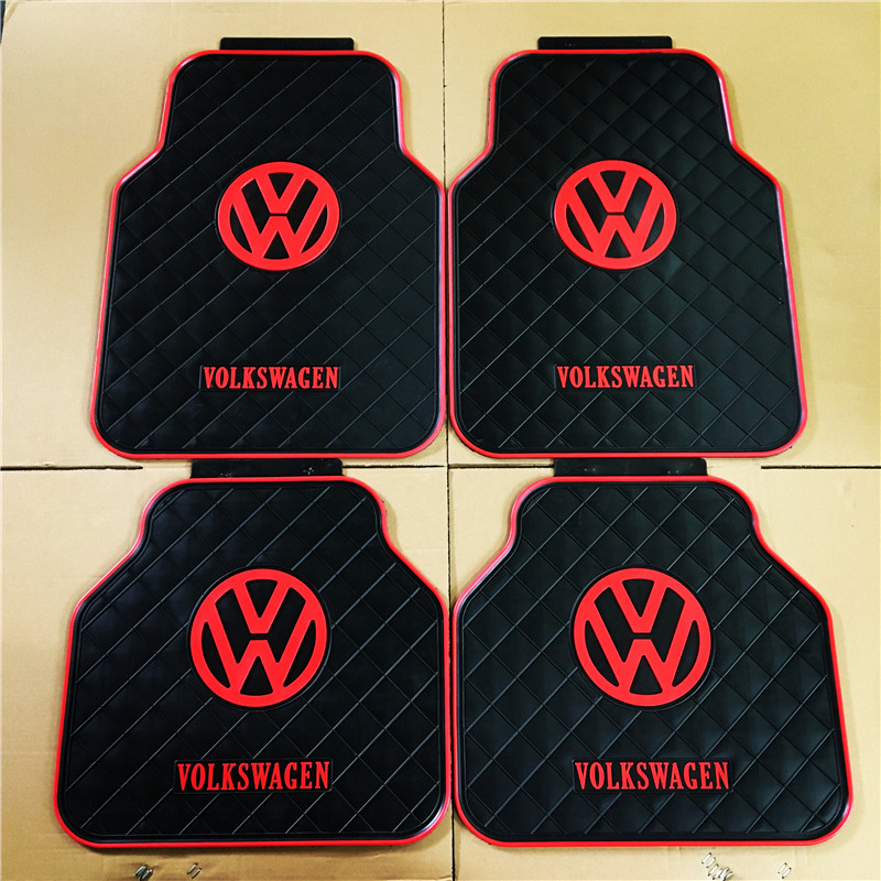 Universal Car Mark DIY color footbed Four Seasons Anti-freeze Anti-slip universal latex thickened Easy-to-clean car cushion