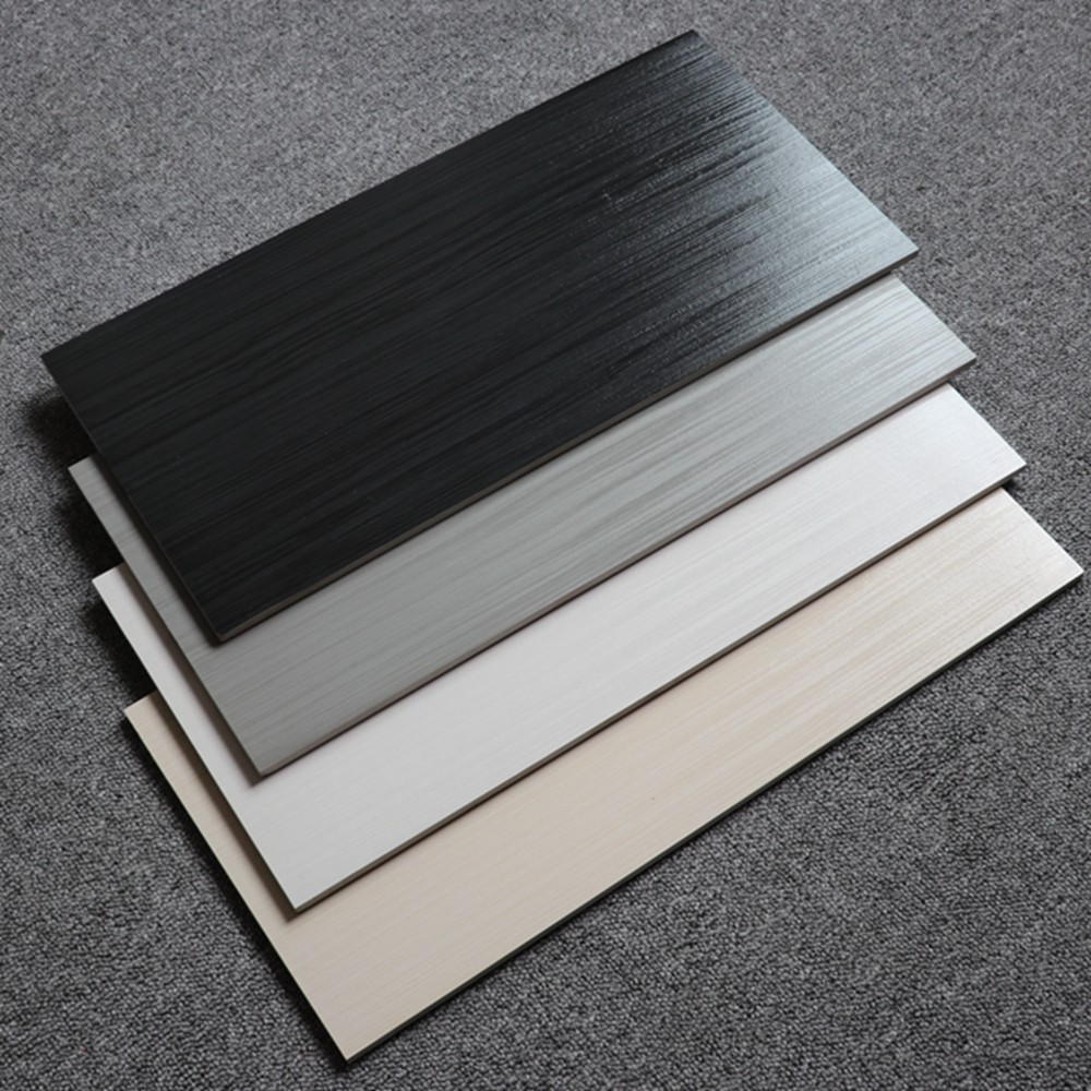 New Makeup Room Tile 300 * 600 Balcony Wall Brick Wire Drawing Stripe Antique Brick Kitchen Full Porcelain Abrasion Resistant