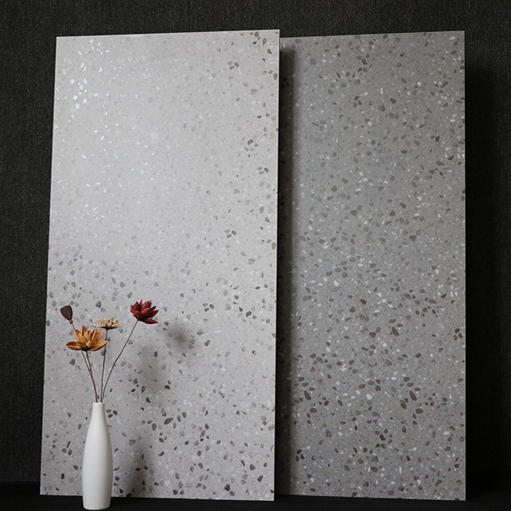 Soft Light Subsidence Glazed Frosted Stone Tiles 600X1200 Grey Antique Brick Clothing Chain Door Face Non-slip Floor Tiles
