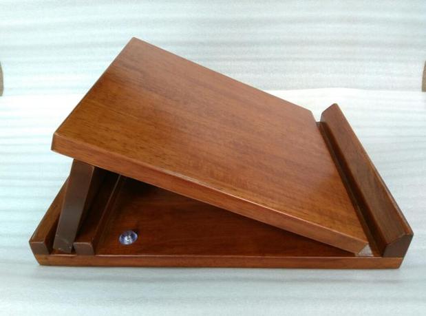 (Clearance) Solid Wood Lajin Board Standing Desktop Lajin Stool Standing Inclined Pedal Yoga Dance Trainer