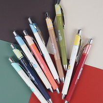 Japanese Pentel dispatch quick-drying large-capacity BLN75 gel pen retro stripe signature pen student exam 0 5
