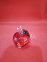 Crystal colorful apples safe fruits funerary objects and funeral supplies one-stop service