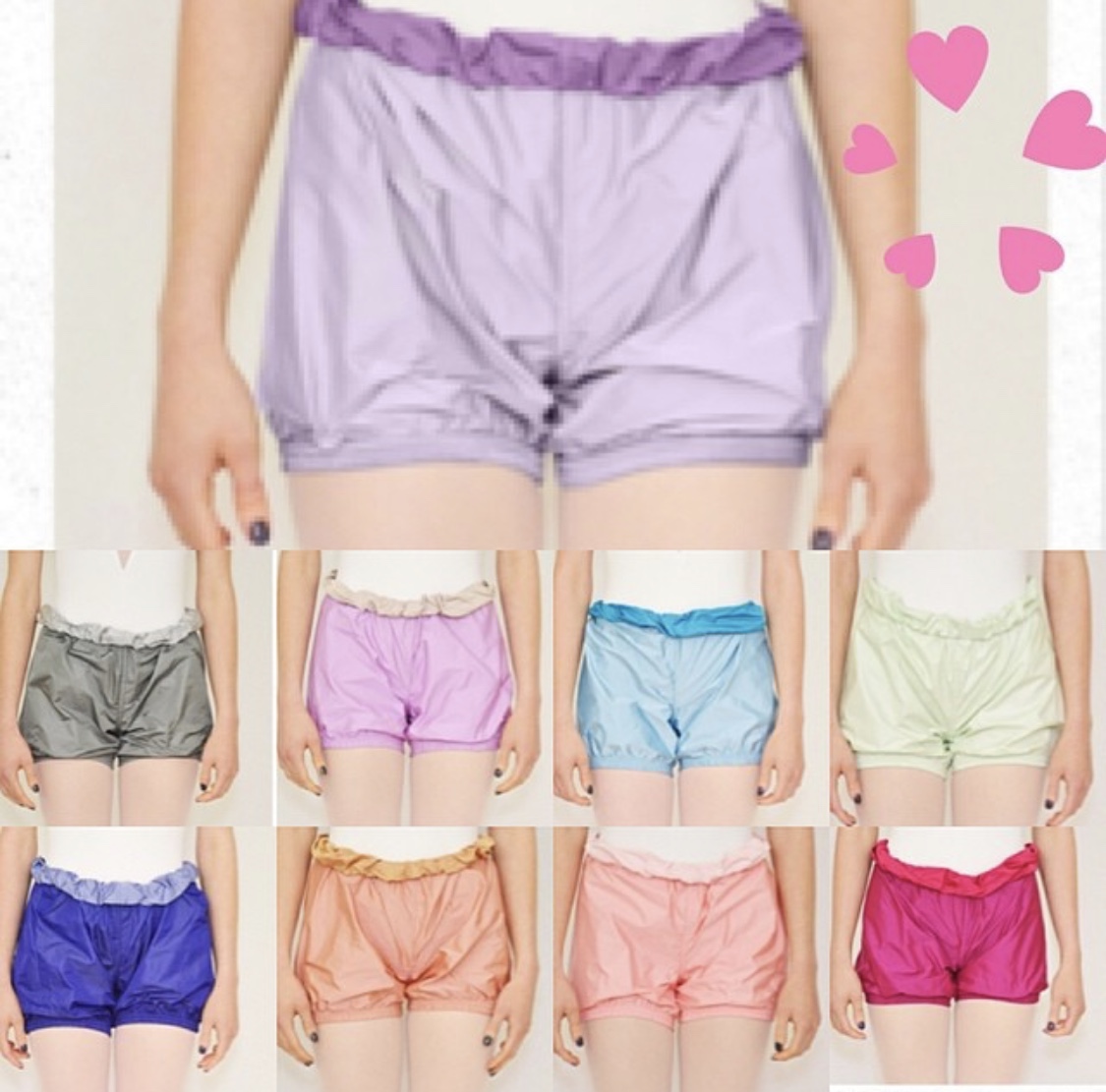 Wei Jasmine Spot American Import Bullet Pointe Ballet Dancer Dance Shorts Double Face Wear