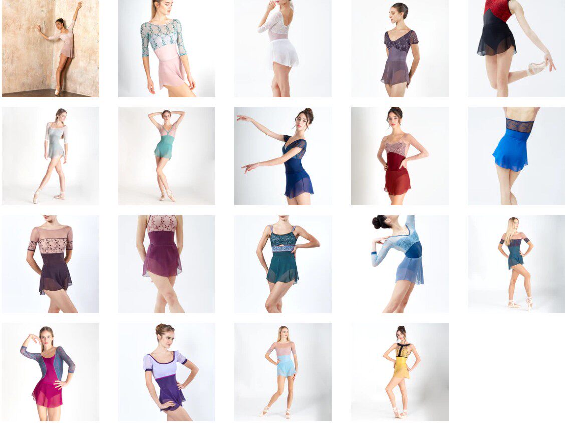 Wei Mo ballet spot Italian custom imported Dellalo ballet skirt short gauze skirt MR B22015