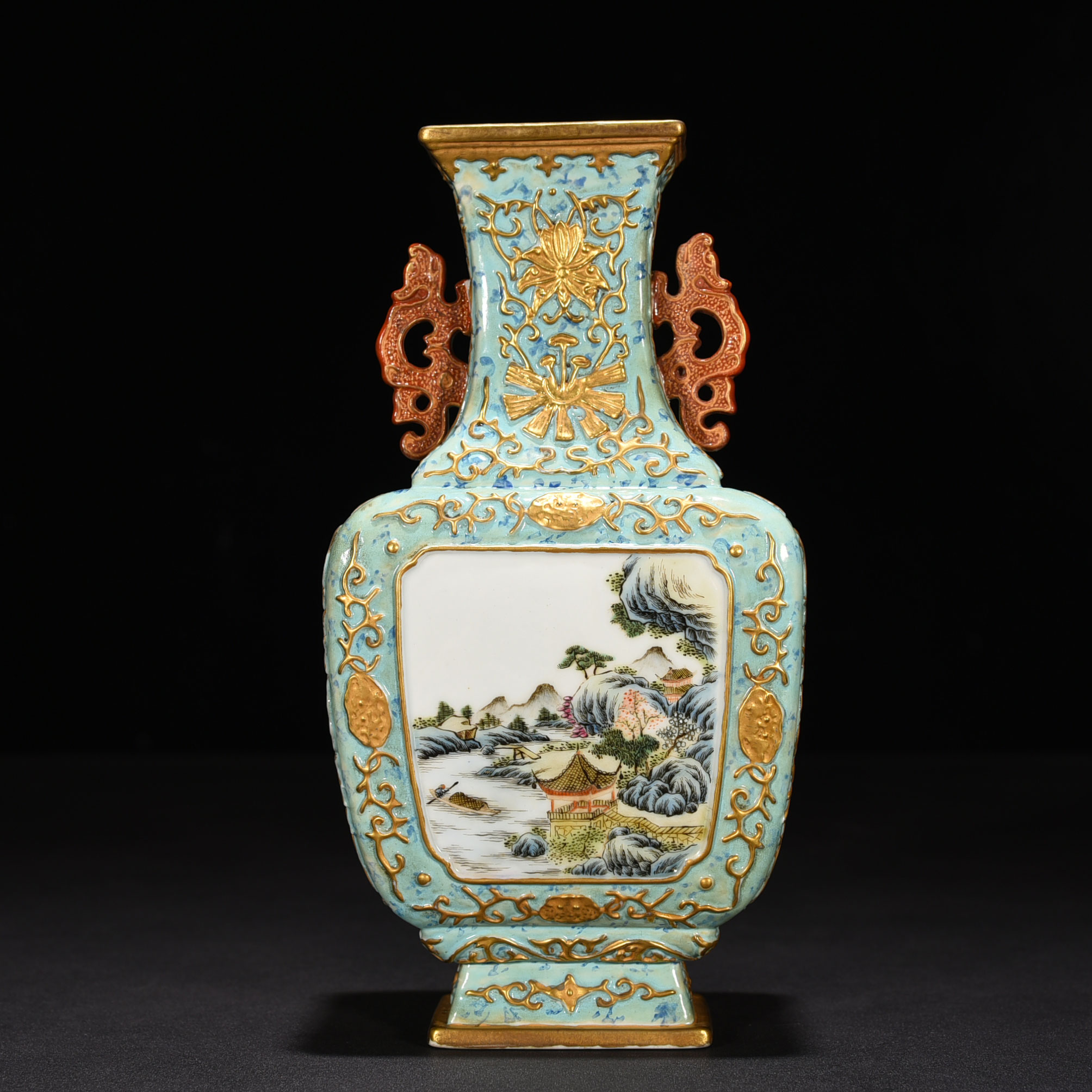 中国 青花 武人紋 紙 筆筒 時代物 古美術 DT442 中国 青花 武人紋 紙 筆筒 時代物 古美術 DT442