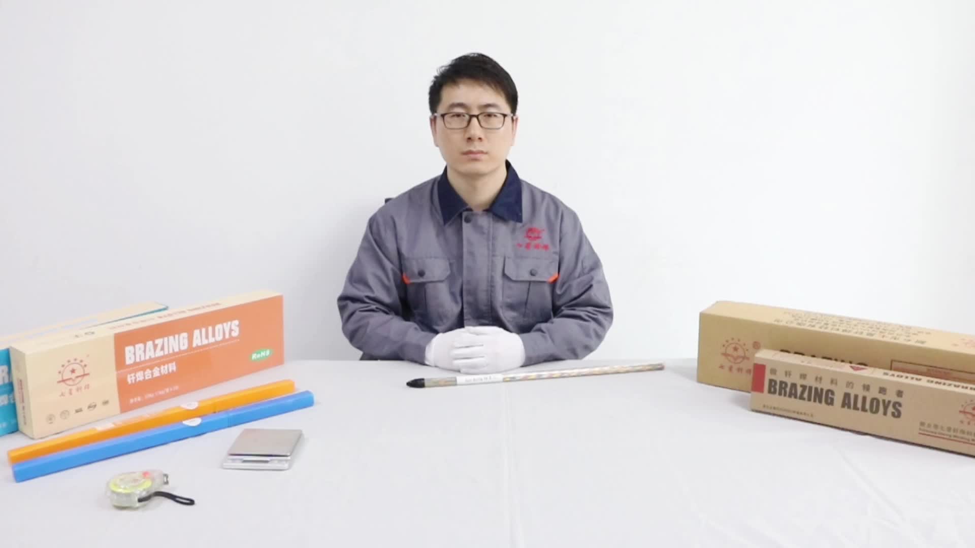 Hs221 1000mm Cuzn Brass Welding Alloy Rod Brazing Filler Metals Brass