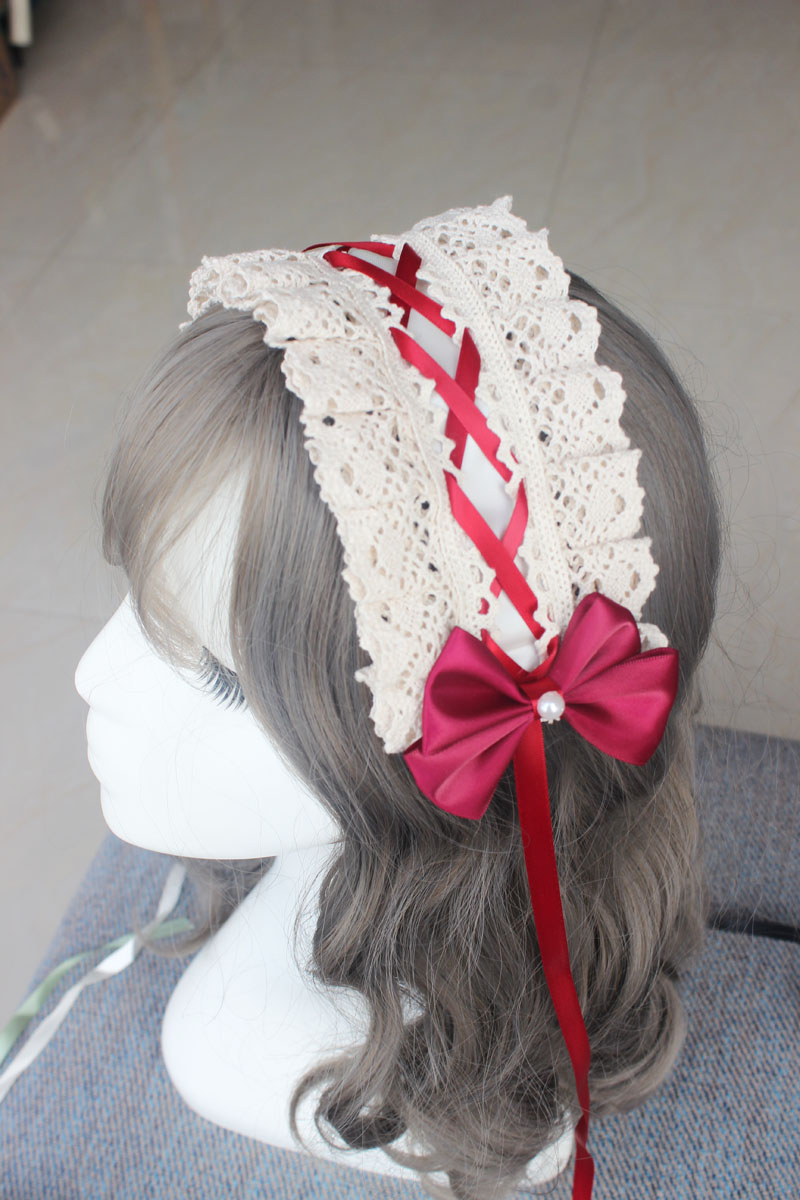 Spot ban đầu làm cho ban nhạc tóc Lolita mềm mại chị thứ hai cô gái phụ kiện tóc lombre dễ thương hoang dã nhiều màu đầu - Phụ kiện tóc phụ kiện tóc xinh