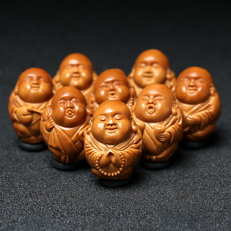Jin Yaxuan Olive Kernel Carving Smile Often Open Hand String Olive Kernel Little Mi Buddha Hand Maitreya Wen Play Men and Women