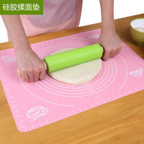 Food grade silicone rolling mat home large kneading pad portable non-slip baby mat