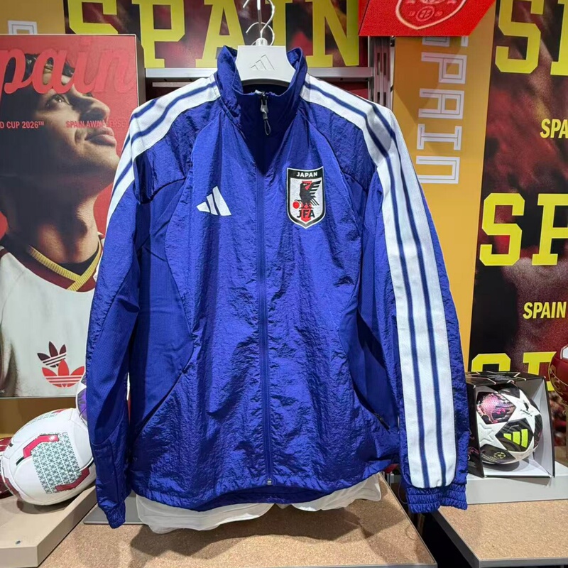 Vange Genuine Adidas 2026 World Cup Japan Team Football Sports Casual Jacket Ka1518 Vange Genuine Adidas 2026 World Cup Japan Team Football Sports Casual Jacket Ka1518
