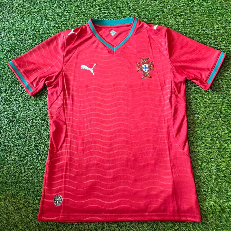 Vange Genuine Puma 2026 World Cup Portugal Home Fan Version Short-Sleeved Jersey 783278-01 Vange Genuine Puma 2026 World Cup Portugal Home Fan Version Short-Sleeved Jersey 783278-01
