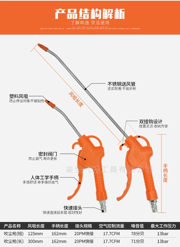宝 Khí nén súng thổi khí súng hơi khí nén thổi gió xám vội vã áp lực cao 	máy nén khí xách tay