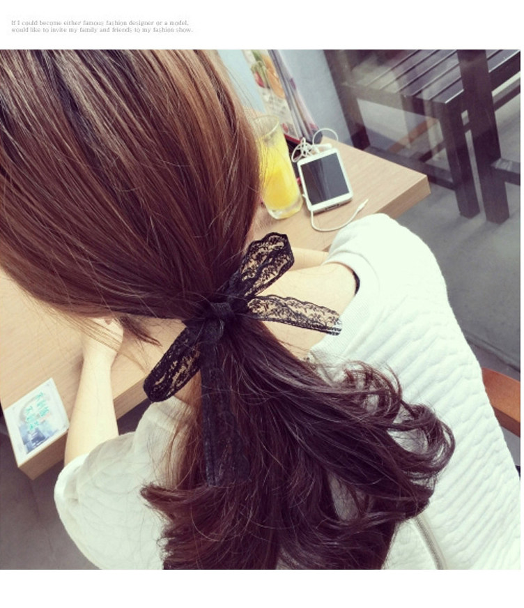 Accessoire coiffure en dentelle - Ref 1199536 Image 15