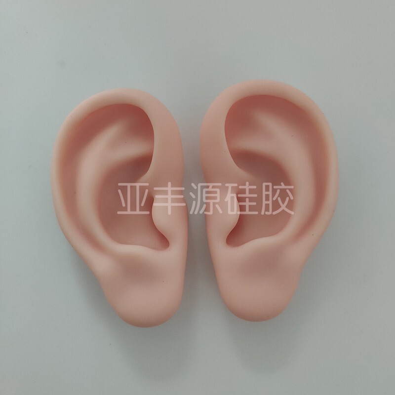 Fake Ears for Wearing, Influencer Ears, Tiktok Fake Ears, Decorative Silicone Realistic Ear Patches, Large Ears for Cross-Dressing
