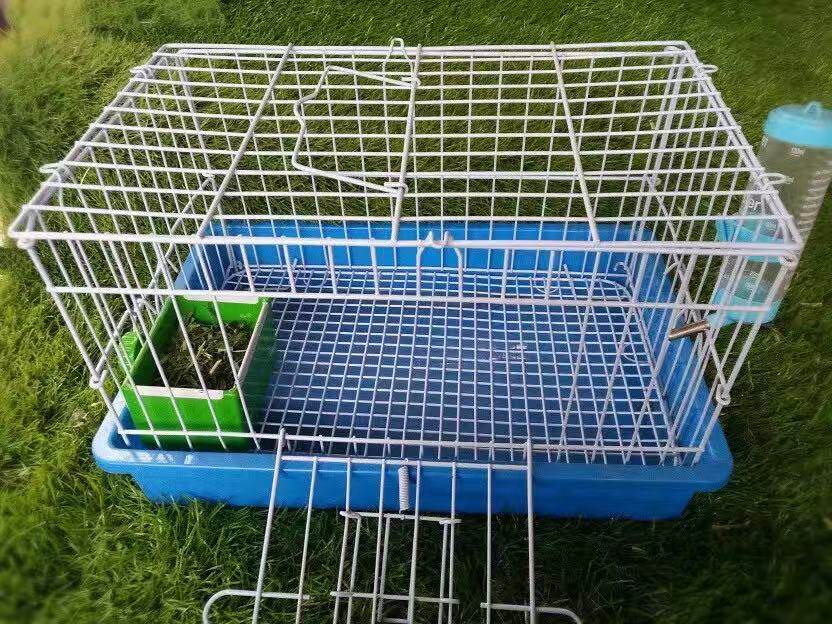 Rabbit Breeding Cage Pet Rabbit Easy Cleaning Pet Cage Anti-spray Urine Cage