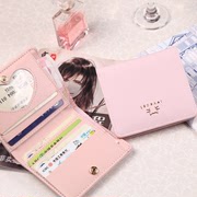 Wallet Sinh viên ngày Vintage Thẻ Gói Tất Cả Trong Một Ultra-Simple suất lớn đa-Card Bit Mini Wallet nữ