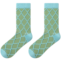 Dopamine Magna Socks Tide in cylinder Sox fall Female Korean version external wearing Boomers Breathable Design Sensation Silo Socks Cotton