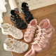 Girls sandals soft leather Roman shoes Korean version of children's girls princess shoes 2023 summer new baby sandals trend