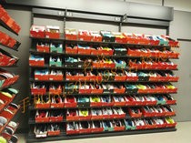 Nike sports shoes shelf factory store shoe display rack storage shoe display rack can put shoe box Ole display cabinet