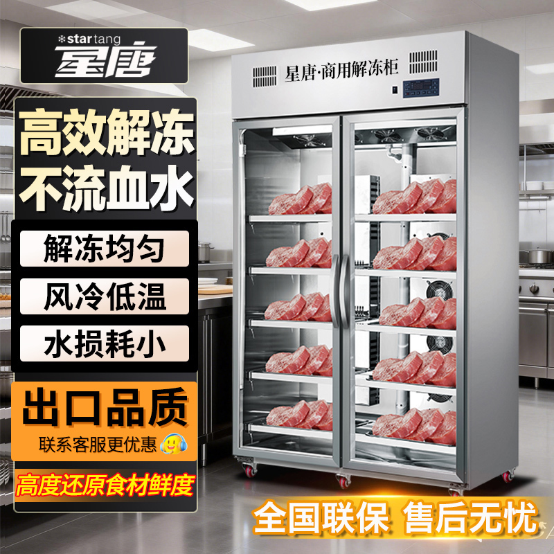 Xingtang Commercial Intelligent Low-Temperature and High-Humidity Antibacterial Defrosting Machine Refrigerated Defrosting Cabinet for Preserving Pork, Mutton, and Beef