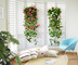 Hoa sắt rèn hoa treo tường lọ hoa giỏ hoa mây mây hoa nhân tạo hoa retro hoa giỏ hoa - Vase / Bồn hoa & Kệ chậu trồng cây trong nhà Vase / Bồn hoa & Kệ