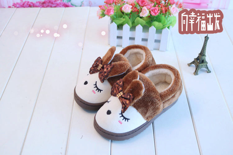 Pantoufles enfants en suède pour hiver - semelle EVA - Ref 987223 Image 29