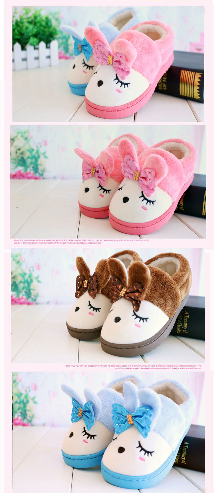 Pantoufles enfants en suède pour hiver - semelle EVA - Ref 987223 Image 24