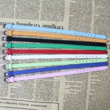 Кожа кожа имитация кожаная линейка браслет для носимы