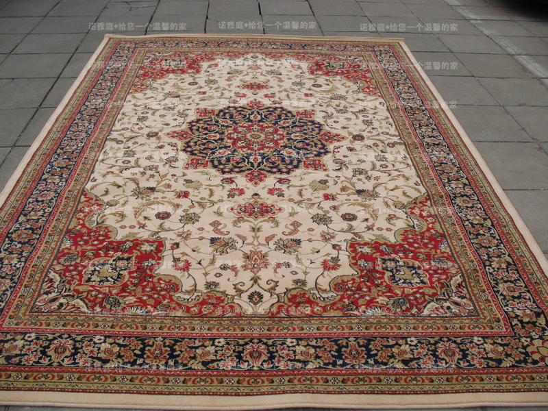 European and American Style Imported Pure Wool Carpet 2* 3m Persian Living Room Coffee Table Bedroom Home Environmentally Friendly Woven Floor Mat