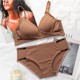 Không đồ lót vòng thép womens nhỏ bộ sưu tập ngực áo ngực bộ sexy trở lại quần lót mùa hè siêu mỏng một tập mùa hè.